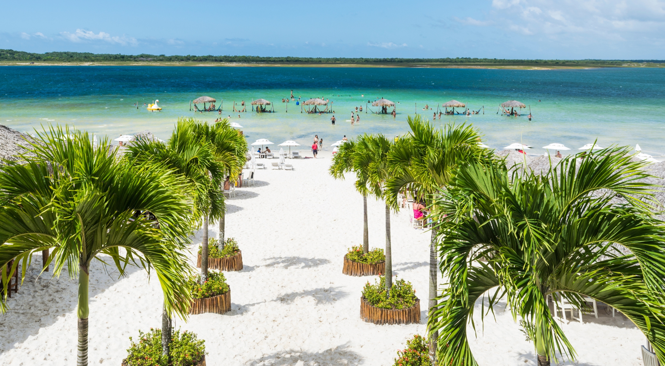 Lagoa do Paraíso em Jericoacoara