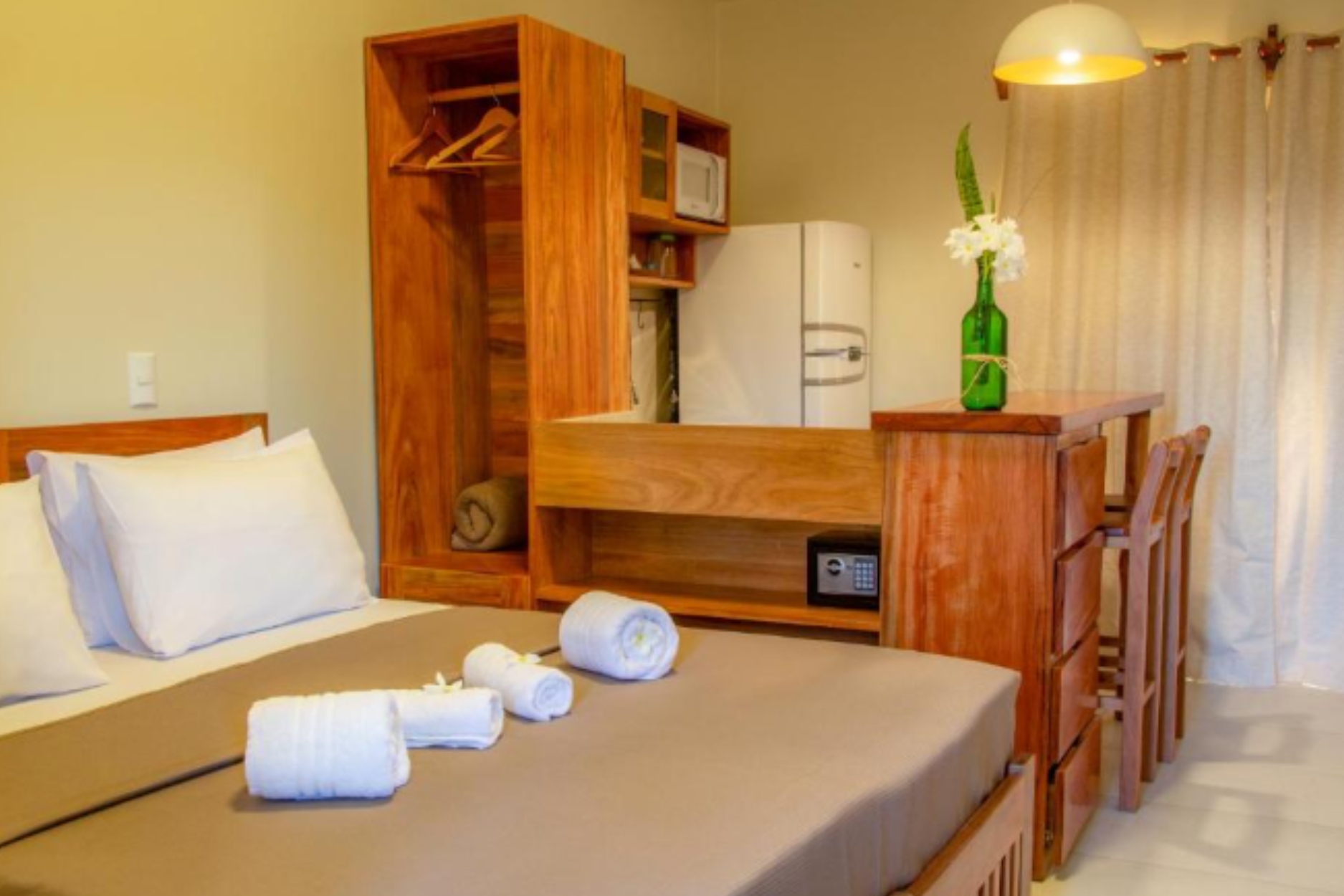 Quarto confortável